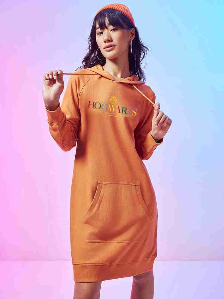 BEWAKOOF Women T Shirt Orange Dress Buy BEWAKOOF Women T Shirt Orange Dress Online at Best Prices in India Flipkart
