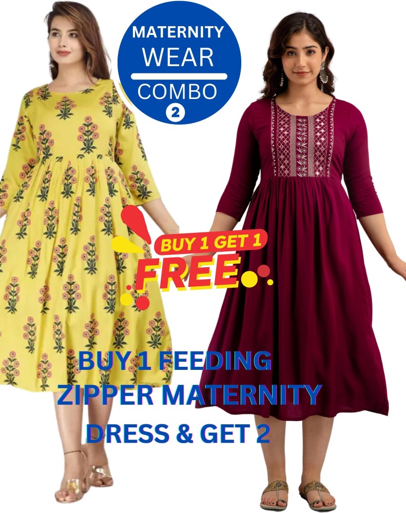 Feeding kurtis on sale with zip flipkart