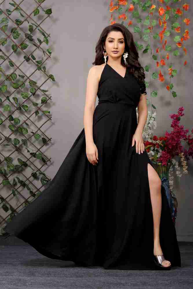 Black colour best sale ke gown