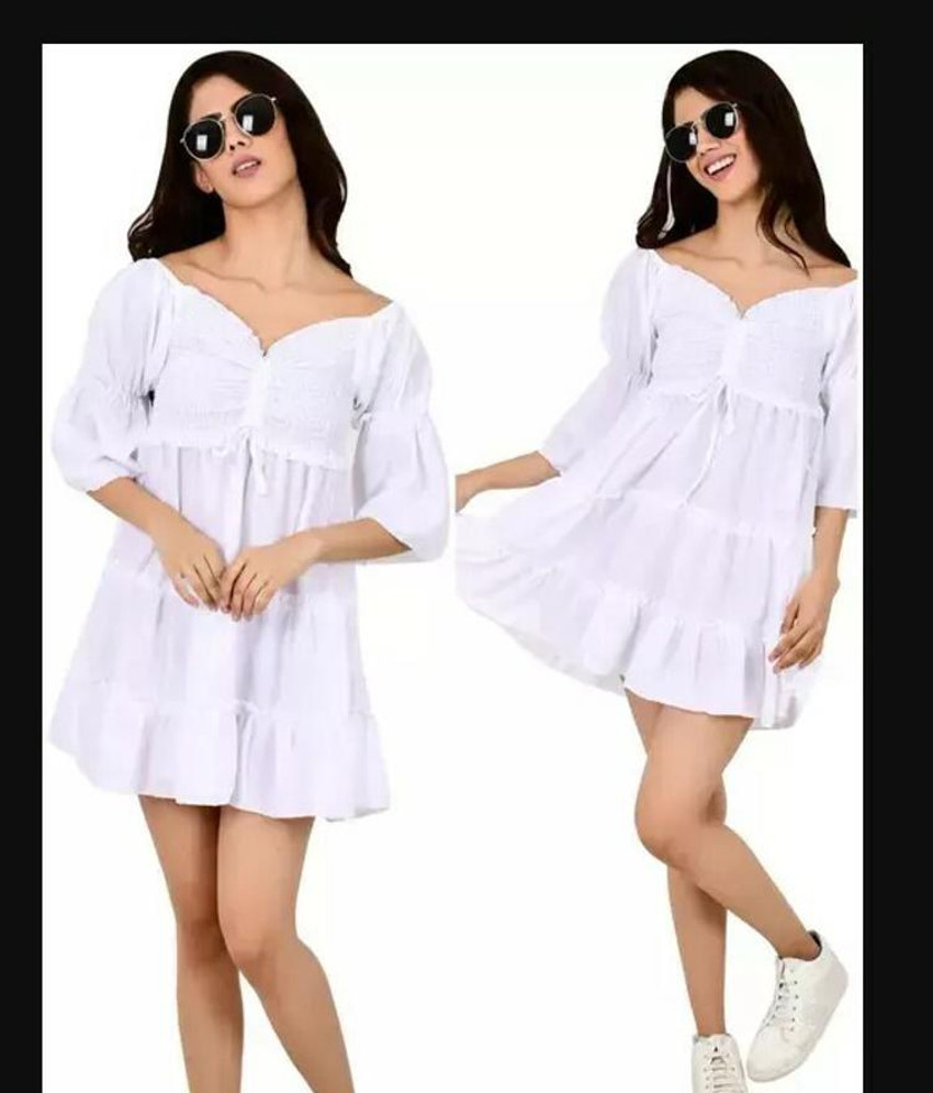 Short dress on flipkart outlet