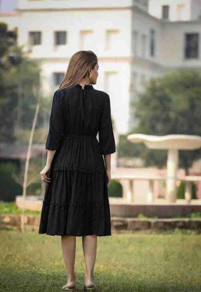 H and shop m black dress