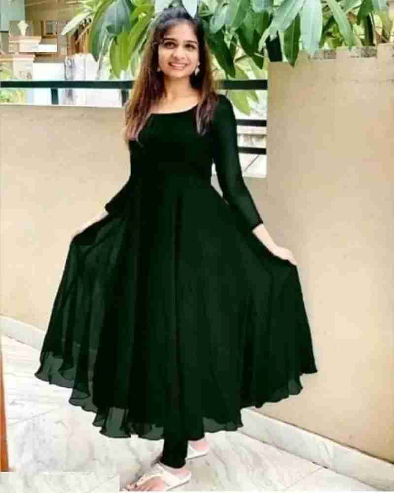 Green frock dress discount