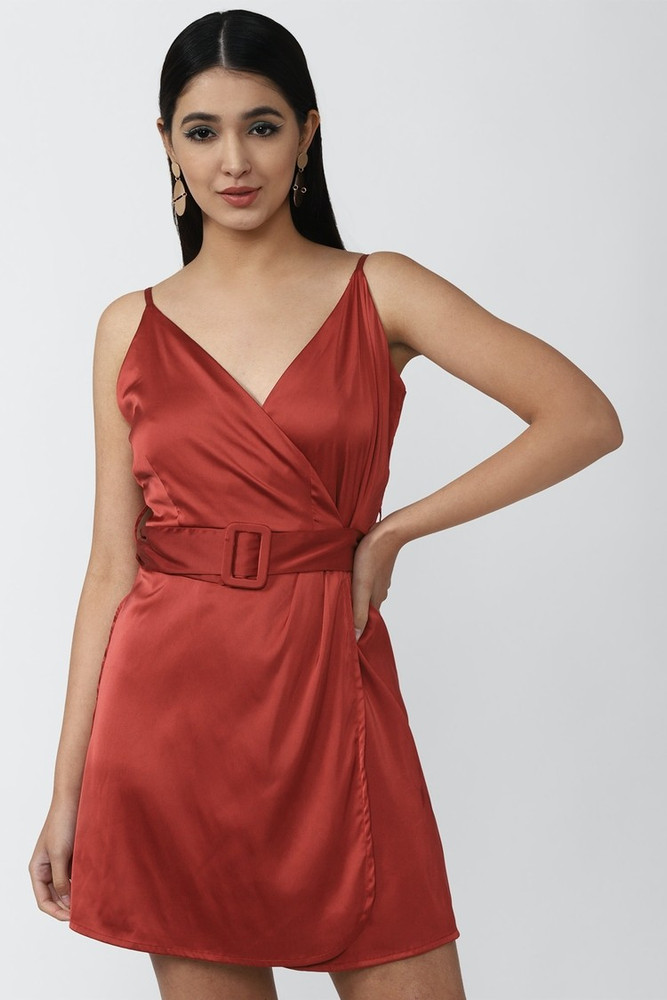 FOREVER 21 Women A line Red Dress Buy FOREVER 21 Women A line Red Dress Online at Best Prices in India Flipkart