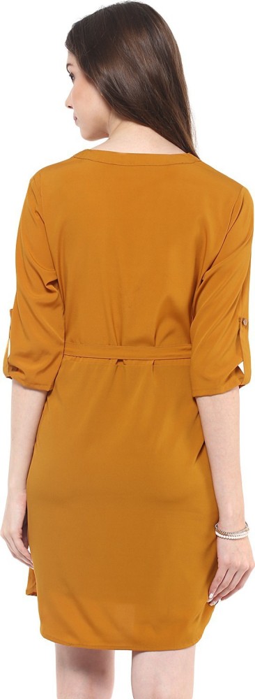 Zima leto hotsell mustard dress