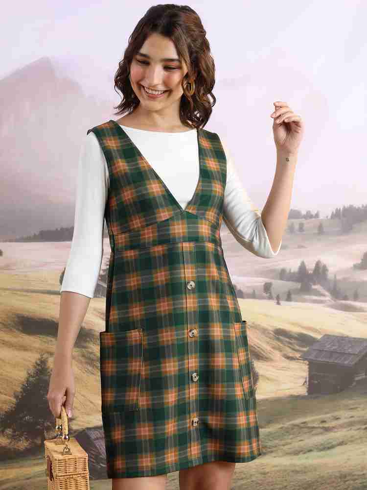 Tokyo talkies on sale pinafore dress