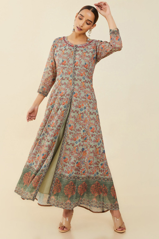 soch Women Ethnic Dress Green Dress Buy soch Women Ethnic Dress Green Dress Online at Best Prices in India Flipkart