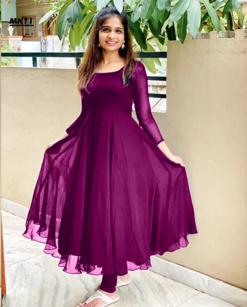 shivdharakurti Women A line Purple Dress Buy shivdharakurti Women A line Purple Dress Online at Best Prices in India Flipkart