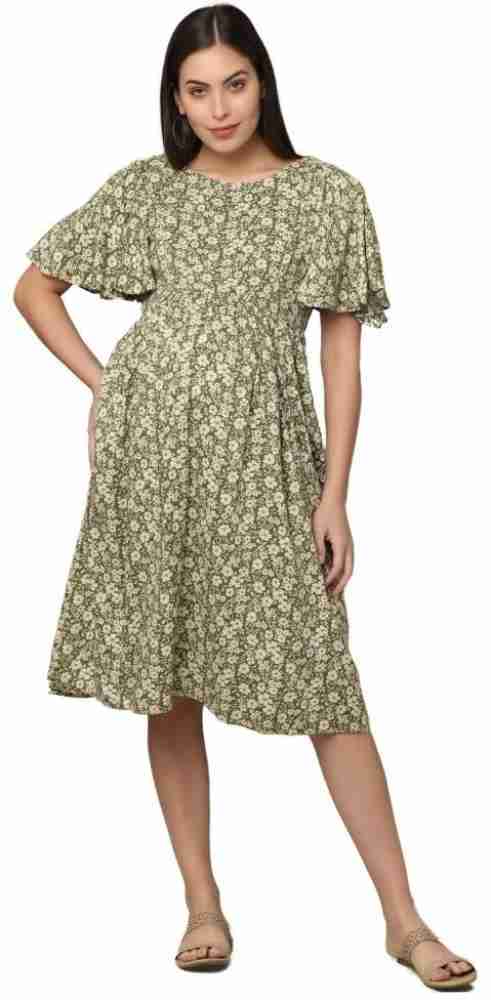 Buy Green Dresses & Gowns for Women by Morph Maternity Online