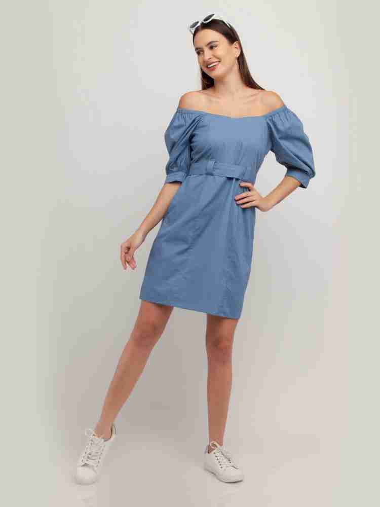 Zink london shop blue dress