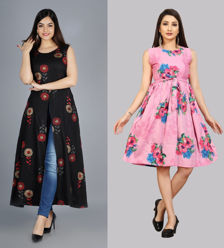 Flipkart ladies deals party wear dresses