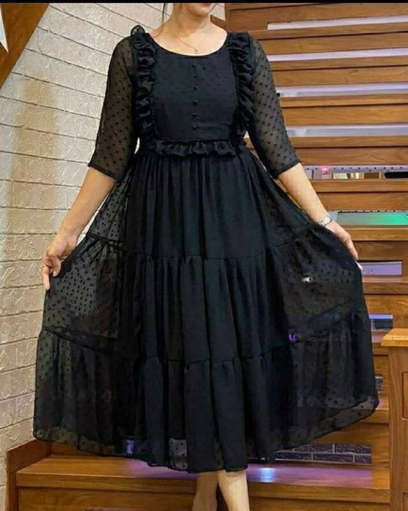Lace Dresses - Buy Black Lace Dress Patterns Online in India
