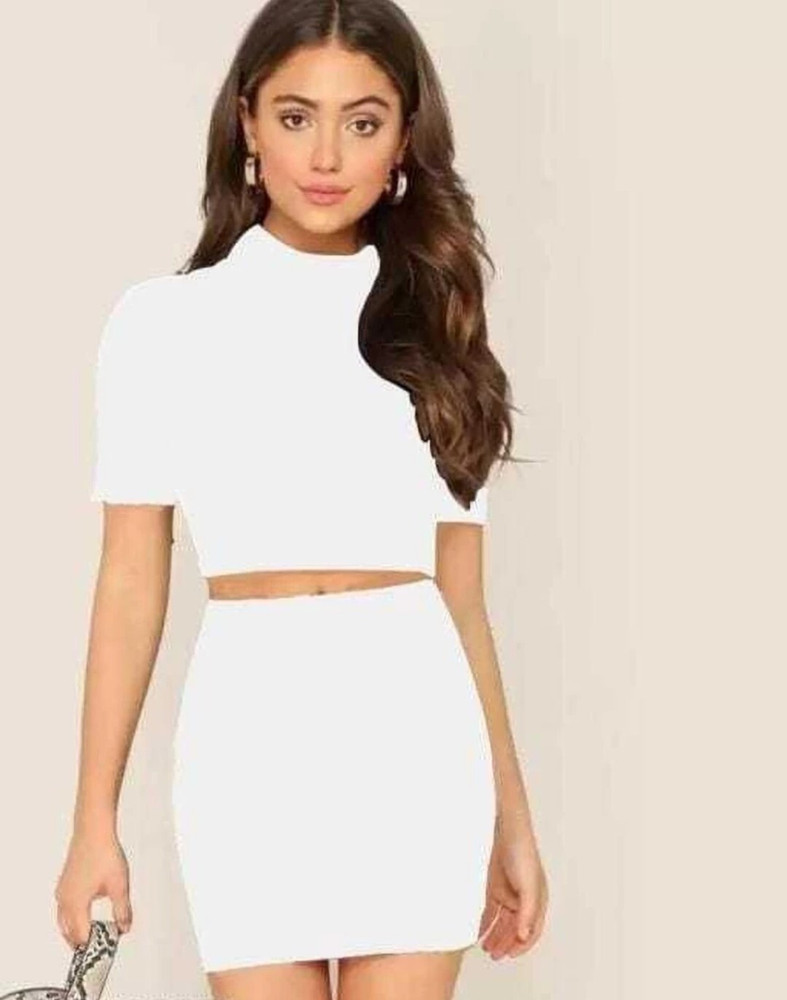 ColorMeGorgeous Women Two Piece Dress White Dress Buy