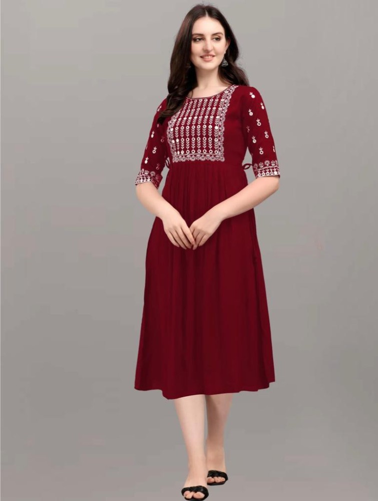 Flipkart shop embroidery kurtis