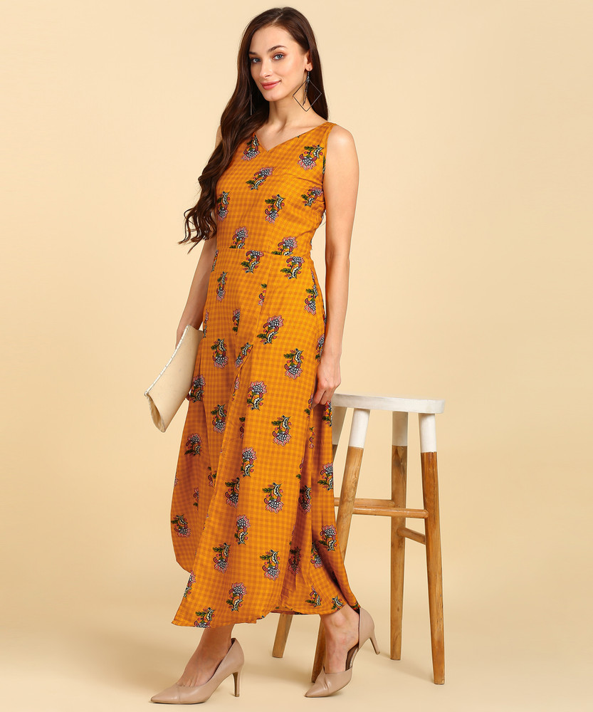 New Ethnic 4 You Women Maxi Multicolor Dress Buy New Ethnic 4 You Women Maxi Multicolor Dress Online at Best Prices in India Flipkart
