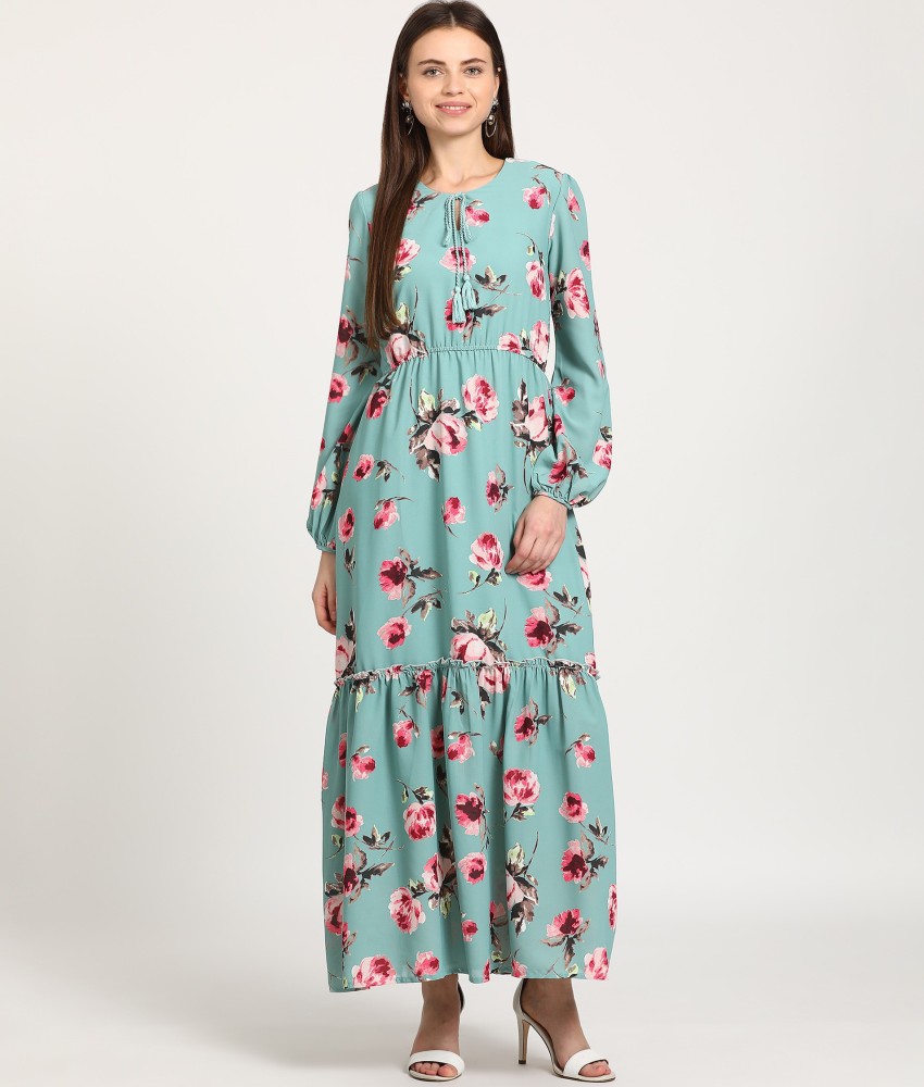 Floral maxi outlet dress flipkart