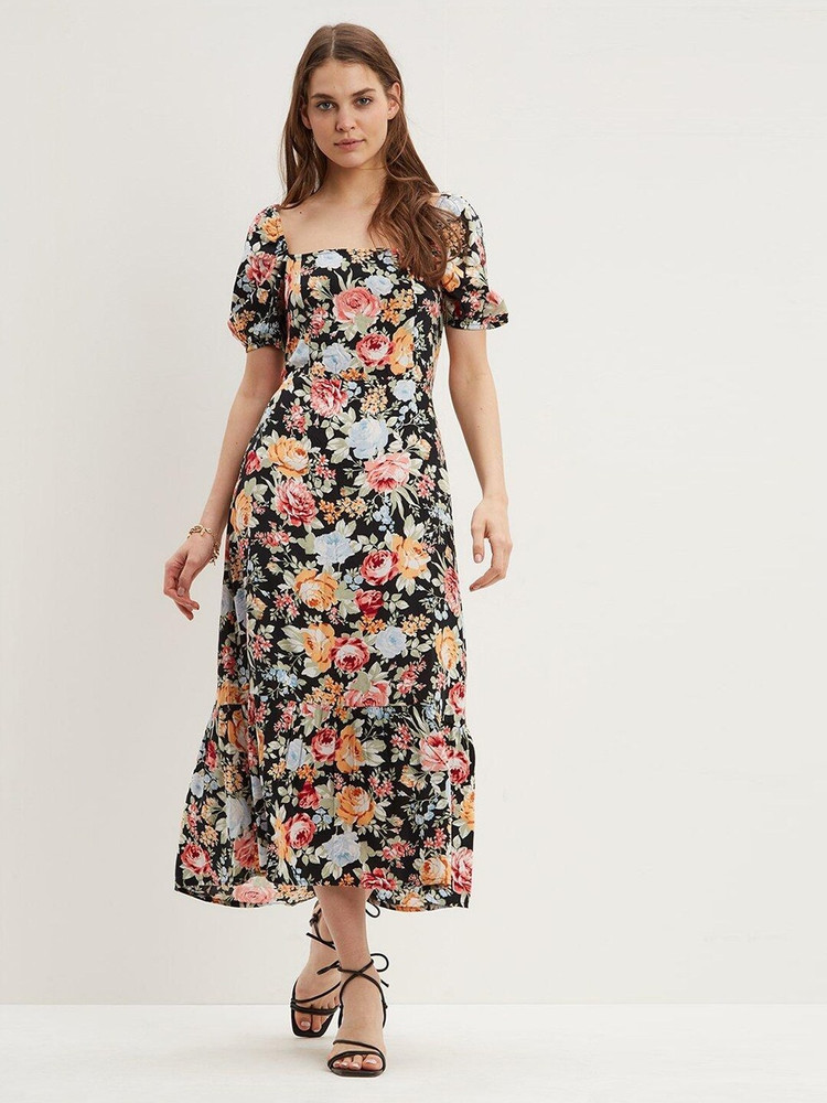 DOROTHY PERKINS Women A line Multicolor Dress Buy DOROTHY PERKINS Women A line Multicolor Dress Online at Best Prices in India Flipkart