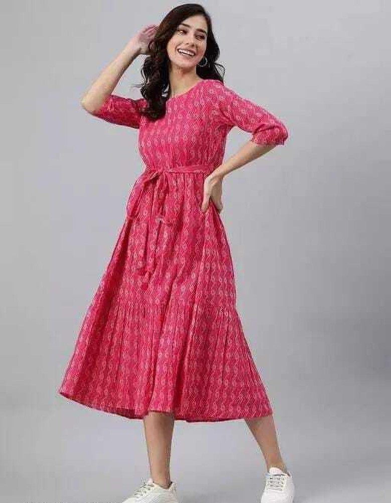 long frocks for ladies flipkart