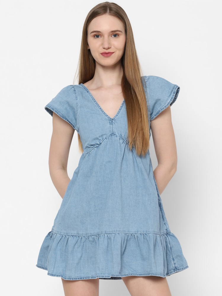 American eagle outlet denim dress