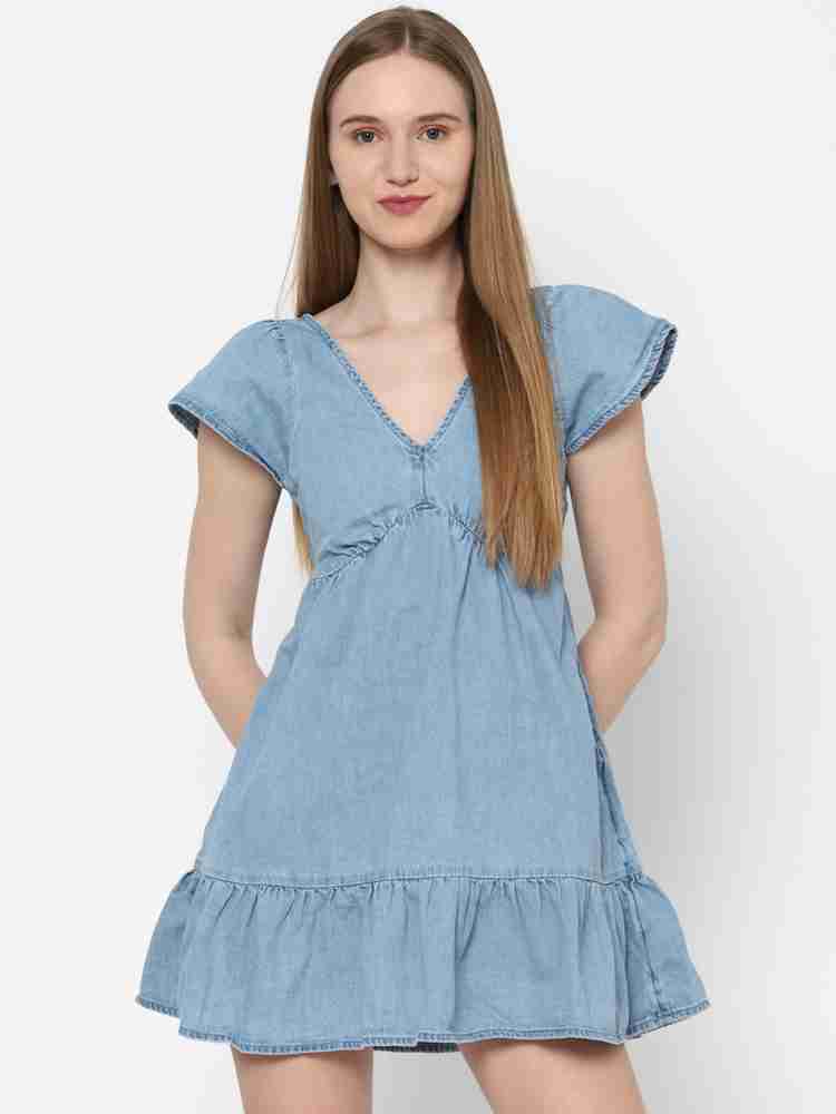 American eagle 2024 jean dress