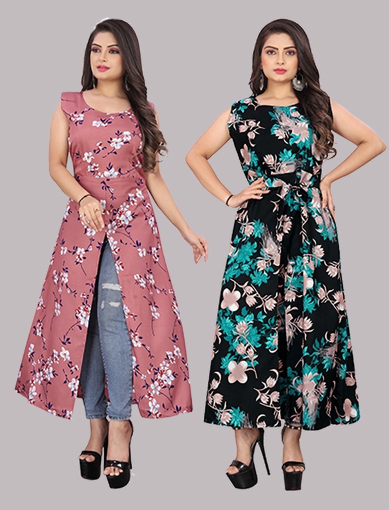 Buy Pink Dresses & Gowns for Women by NISHABD Online