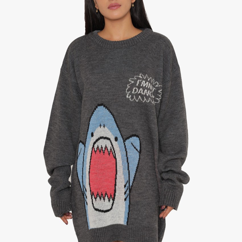 Forever 21 outlet shark sweater