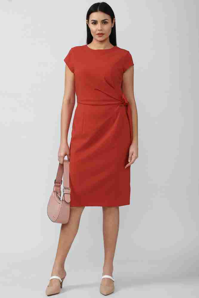 Van heusen red dress top