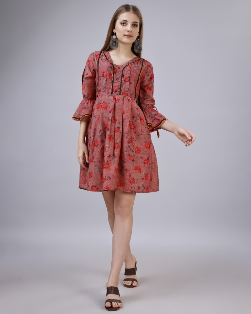 Lifestyle Above Knee Dresses - Buy Lifestyle Above Knee Dresses online in  India
