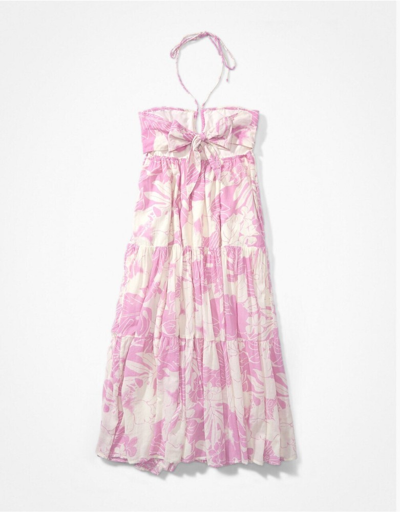 American eagle shop pink dress