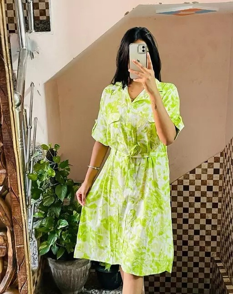clothsvilla Women A line Light Green White Dress Buy clothsvilla Women A line Light Green White Dress Online at Best Prices in India Flipkart