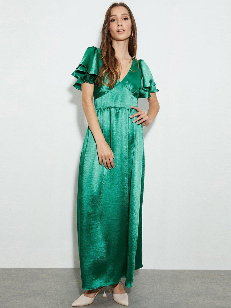 DOROTHY PERKINS Women Empire Waist Dark Green Dress Buy DOROTHY PERKINS Women Empire Waist Dark Green Dress Online at Best Prices in India Flipkart