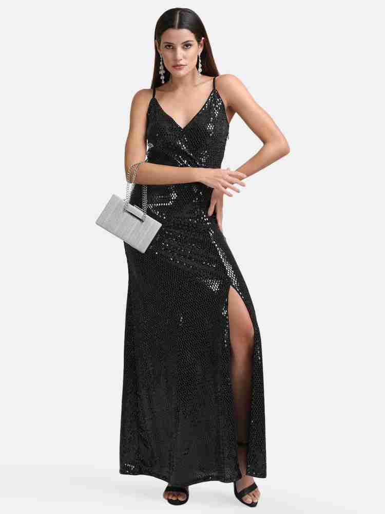 KAZO Women Fit and Flare Black Dress Buy KAZO Women Fit and Flare Black Dress Online at Best Prices in India Flipkart