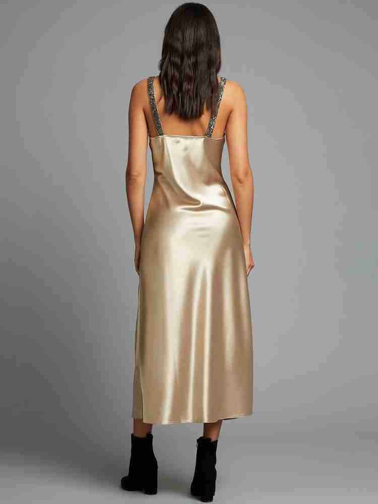 Dorothy perkins gold dress on sale
