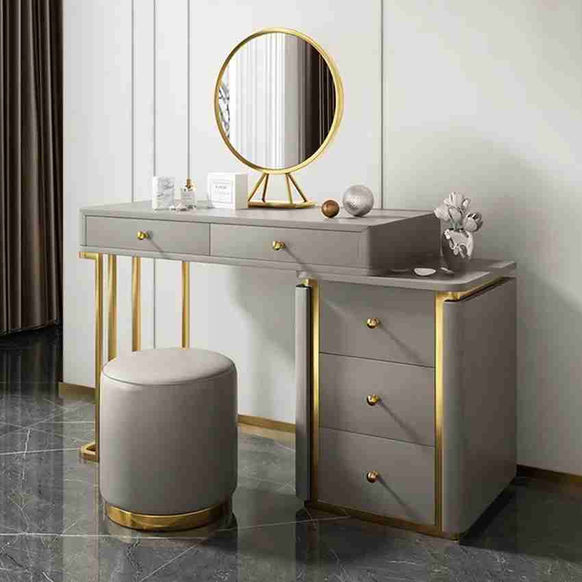 Grey and gold dressing new arrivals table