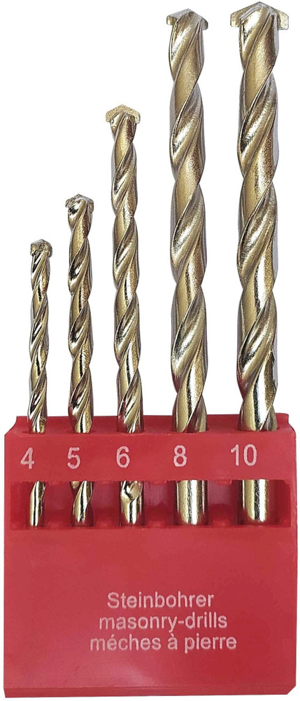 DUMDAAR new Heavy duty 5pc Multi Size Masonry drill bit Price in