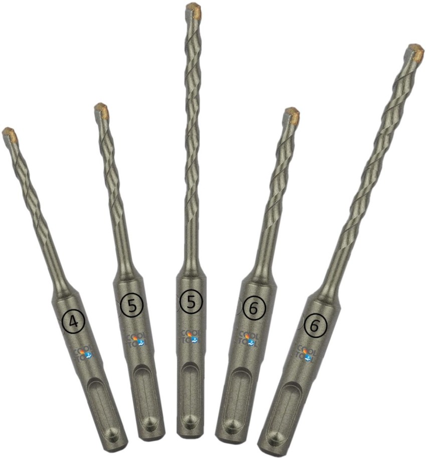 5pcs Electric Hammer Drill Bits Chisel SDS Plus Rotary Hammer Bits