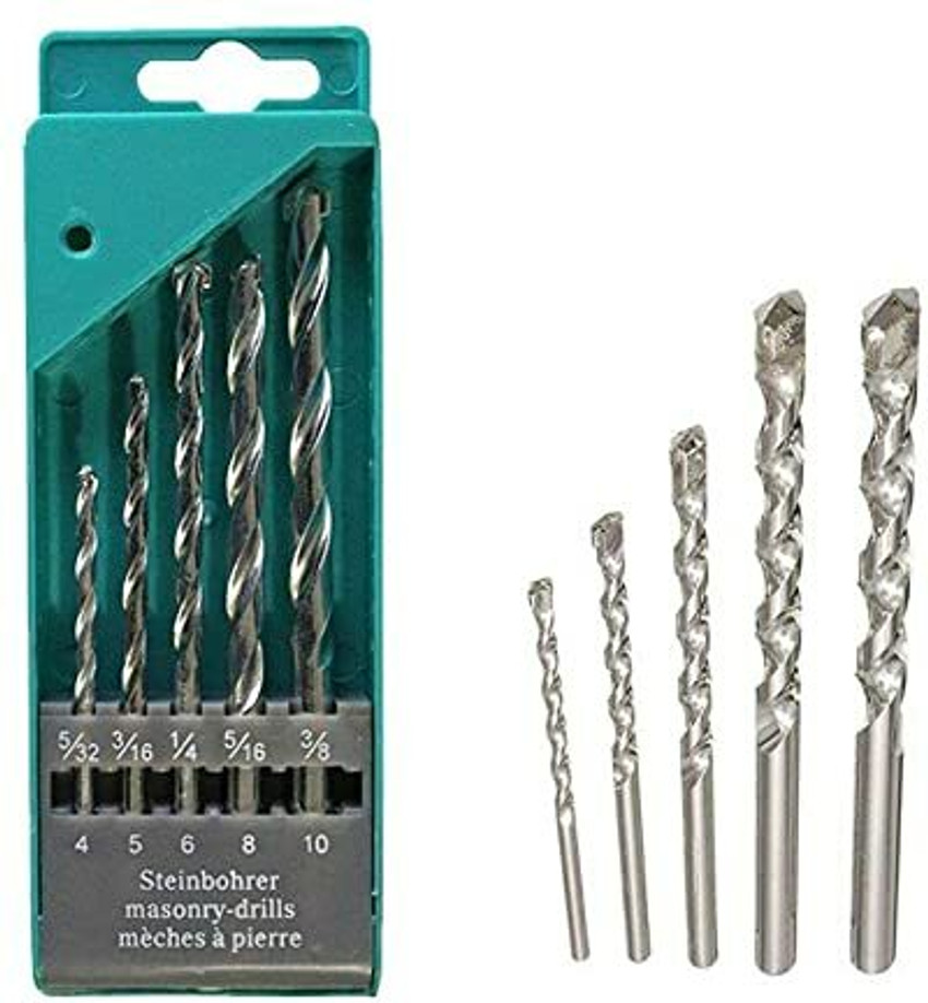 Drill bit top set for wall