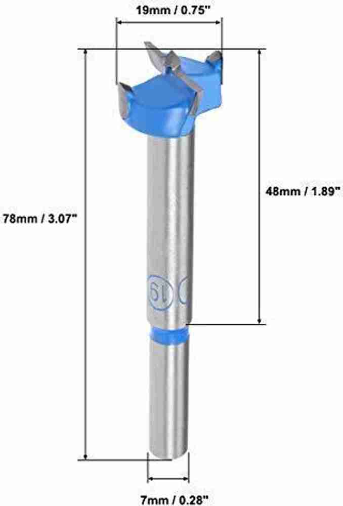 19mm drill on sale bit