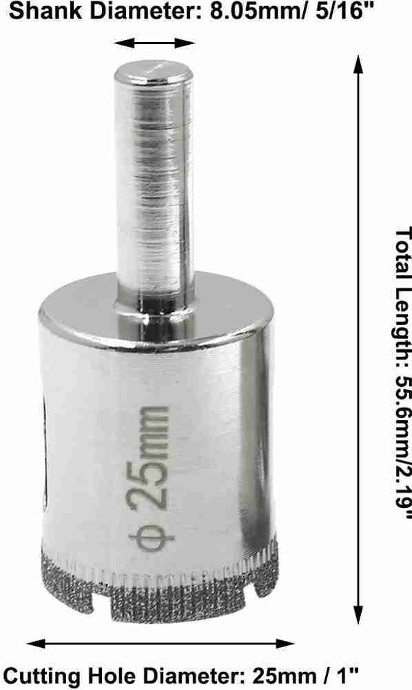 AS TOOL CENTER 2pcs 1 Inch 25mm Diamond Drill Bits Small Diamond Hole Saw Hollow Core Drill Bits for Glass Ceramic Porcelain Tiles Marble Price in India Buy AS TOOL CENTER