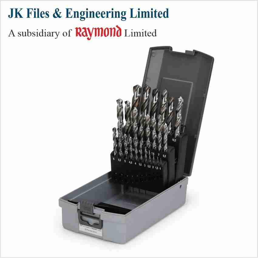 JK Super Drive SD7709929 HSS Straight Shank Jobber Drills Set 25Pcs 1.00 13.00MM Price in India Buy JK Super Drive SD7709929 HSS Straight Shank Jobber Drills Set 25Pcs 1.00 13.00MM online at Flipkart....