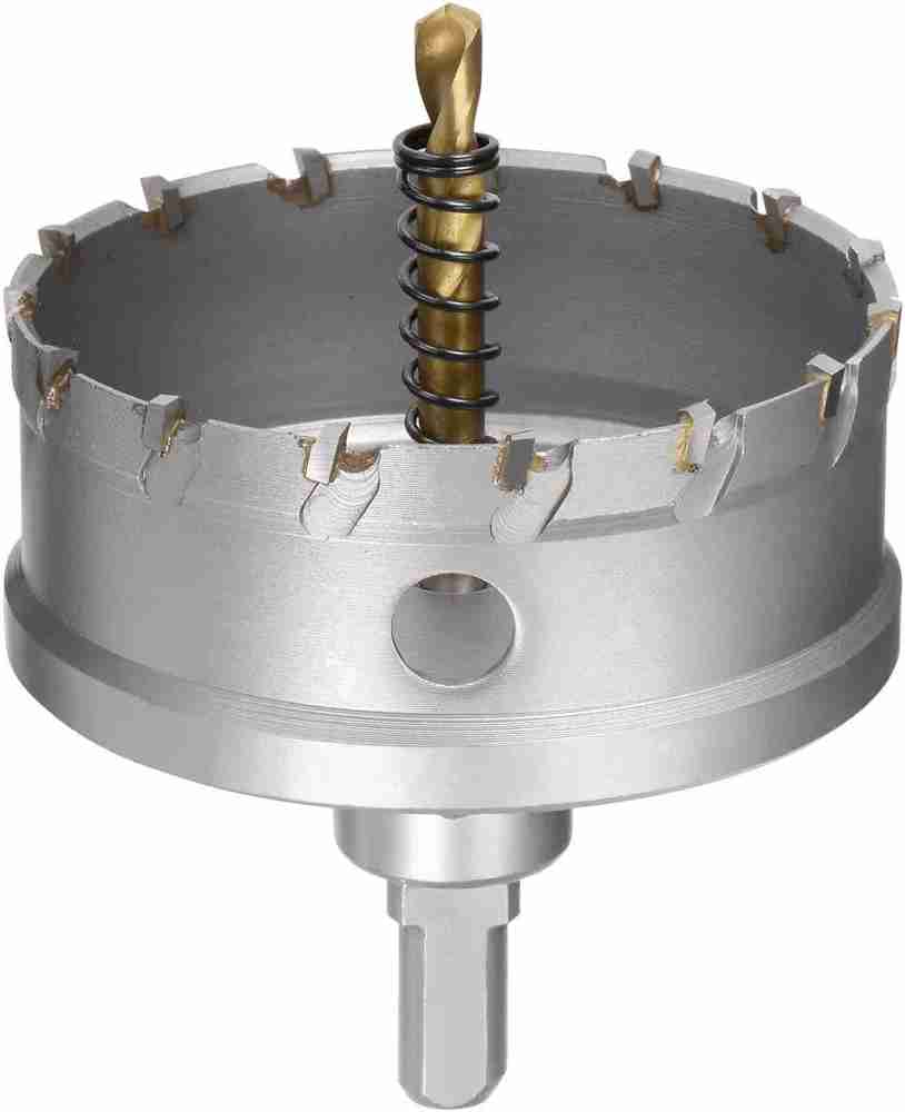 NITYA 80mm Carbide Hole Cutter Hole Saws for Stainless Steel Metal Triangular Shank Limit Step with Center Drill Price in India Buy NITYA 80mm Carbide Hole Cutter Hole Saws for Stainless