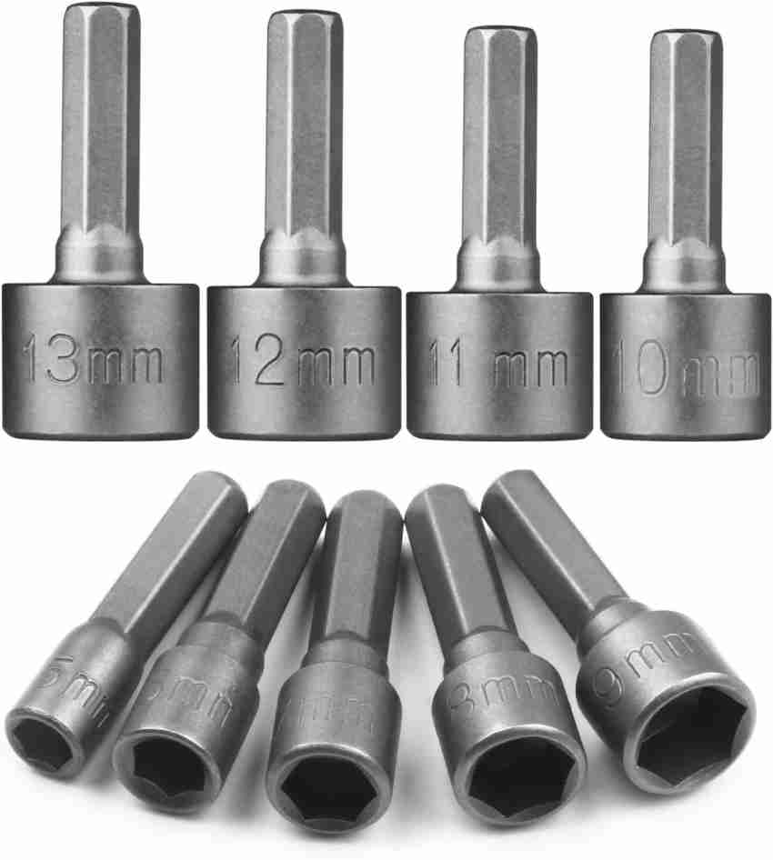 KAVYA TOOLS POWER Great 9pcs Nut Driver Drill Bit Set Socket Bit