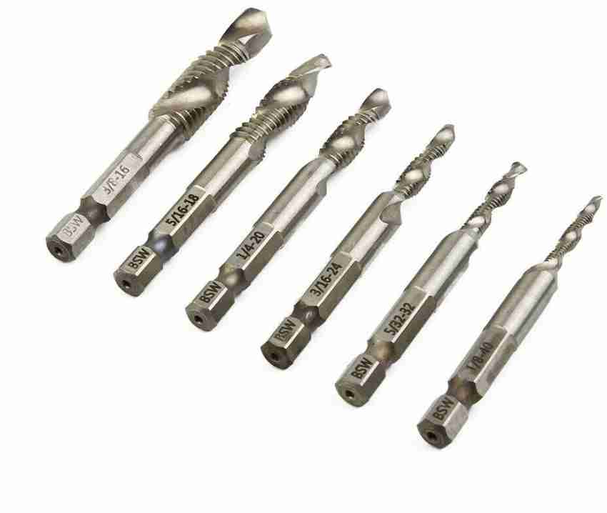 Self tapping discount drill bit set