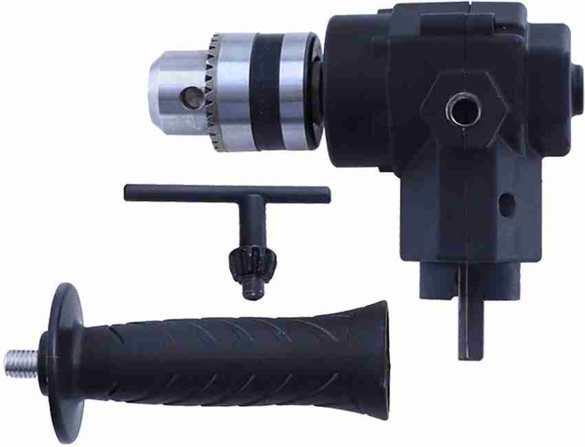 Angled top keyless chuck