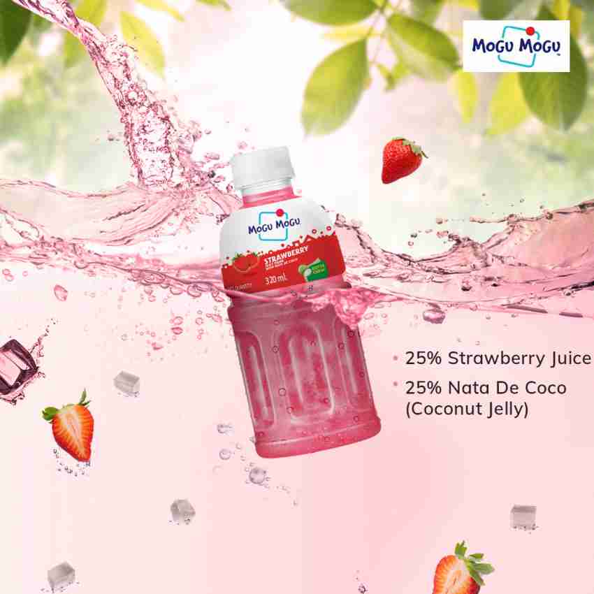 Mix Fruit Plastic Mogu Mogu Juice With Nata De Coco thailand drink 300ml at  Rs 70/bottle in Nagpur