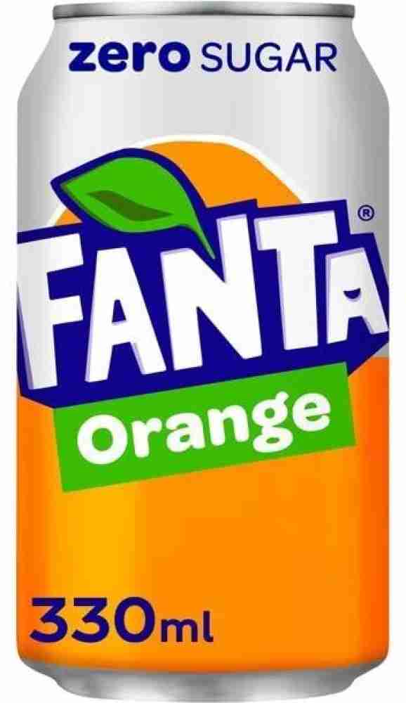 FANTA ORANGE LEMON FRUIT TWIST 330ml Pack of 24 Cans Soft Drink Can Fizzy  Drink