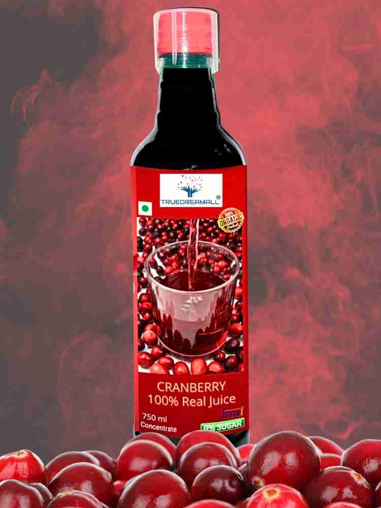 TRUEDREAMALL Cranberry Juice for UTI with No Added Sugar 100