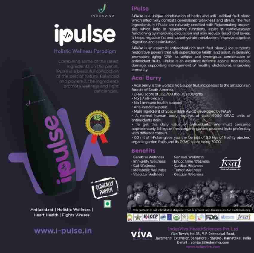 Viva i clearance pulse juice benefits