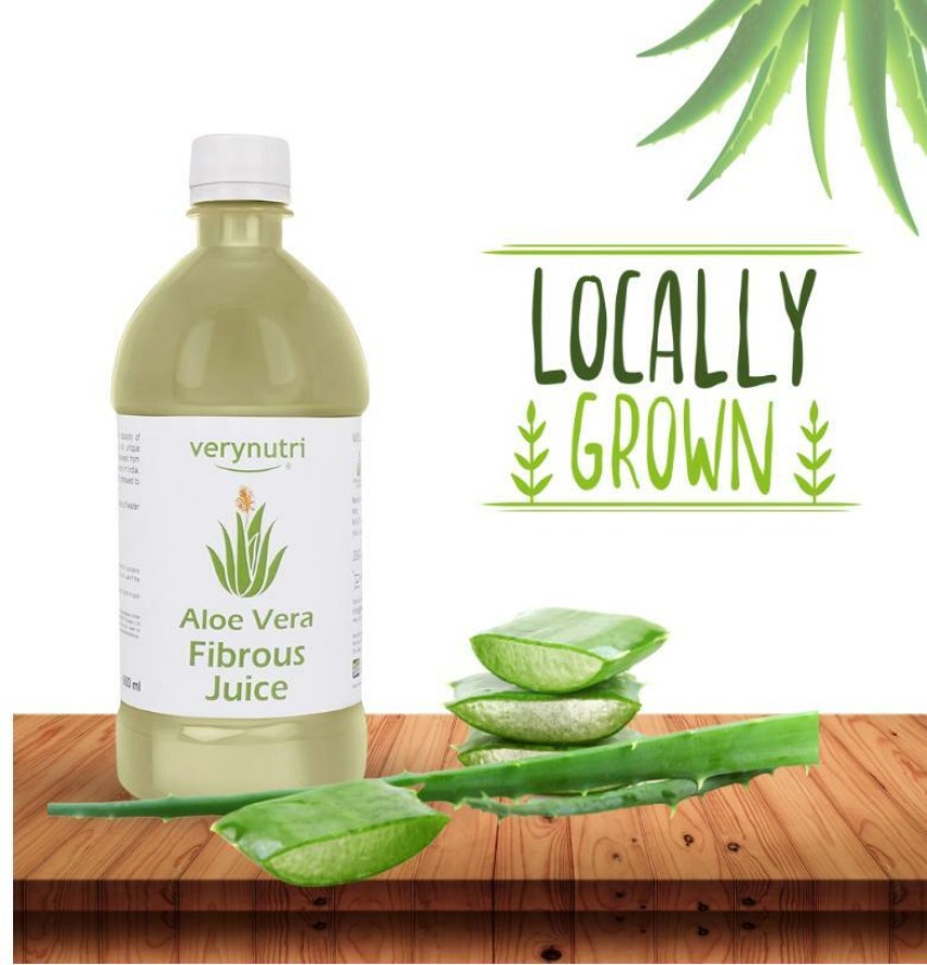 Aloe vera fibrous juice best sale