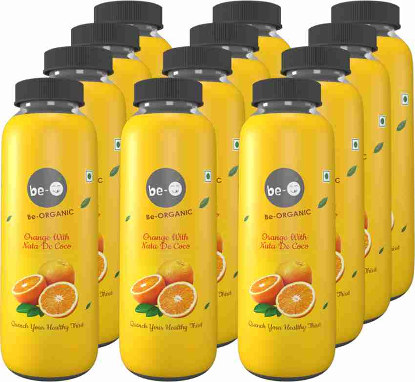 BIOXTEND be O Orange Juice with Nata De Coco Pack of 12 Price in
