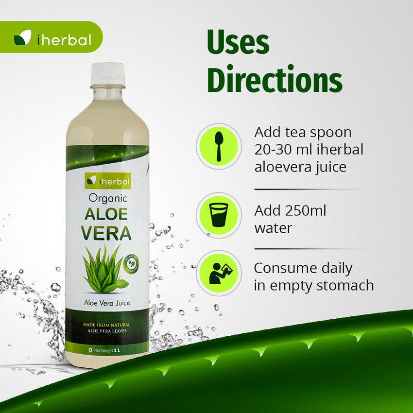 Organic aloe water store